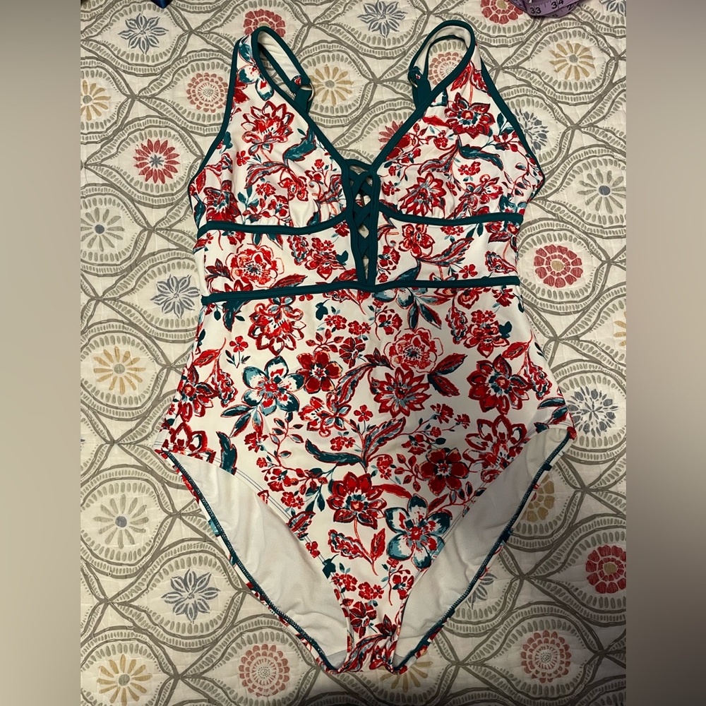 Adore Me Andressa Contour women’s one piece swimsuit suit 1X